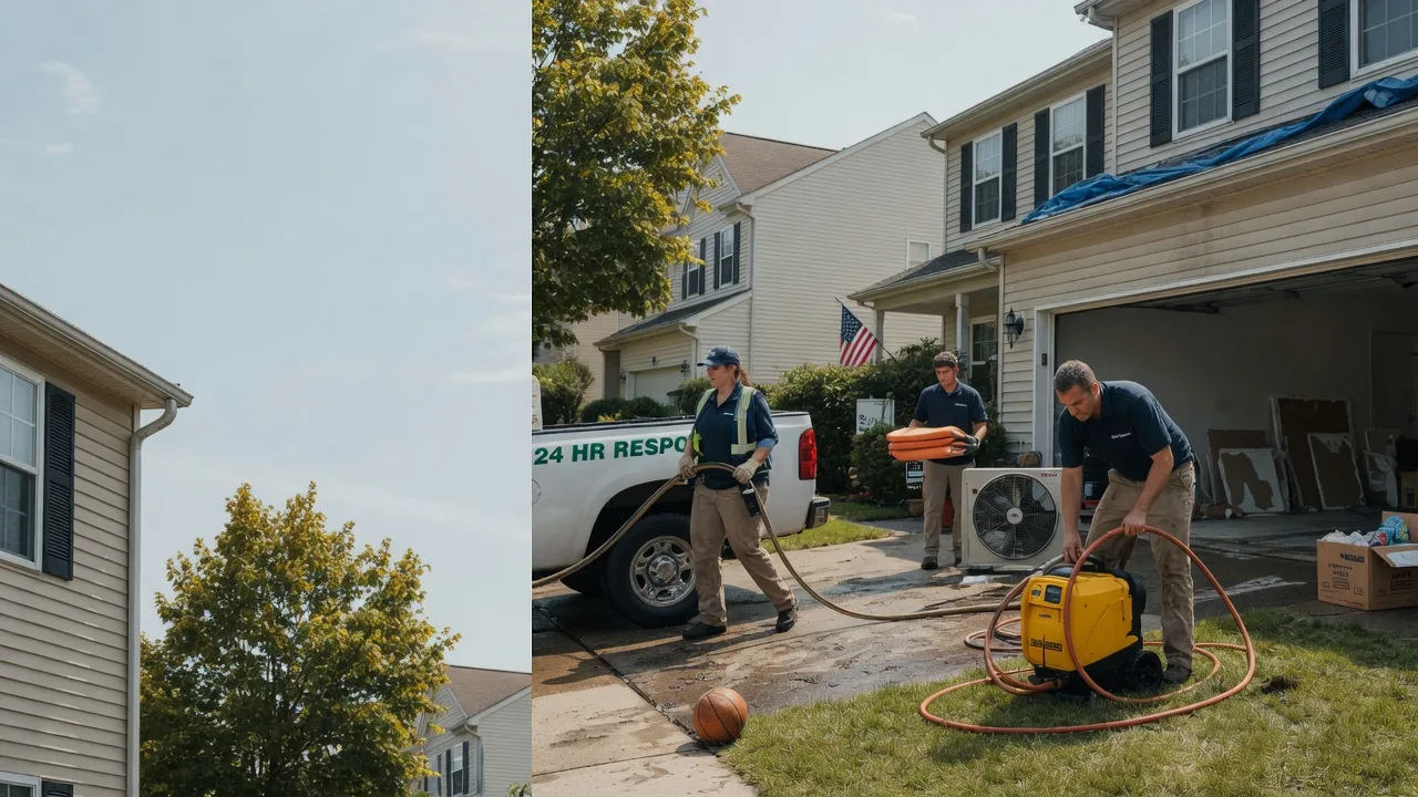 Emergency Water Damage Restoration in Jacksonville, NC near me